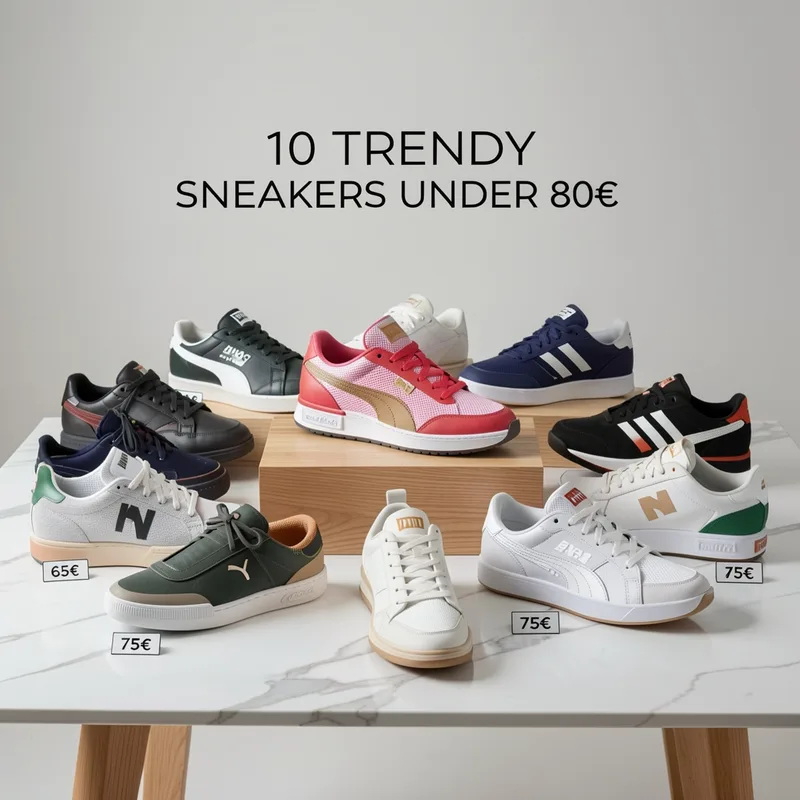 Baskets de marques pas chères : 10 modèles tendance à moins de 80 € en 2026