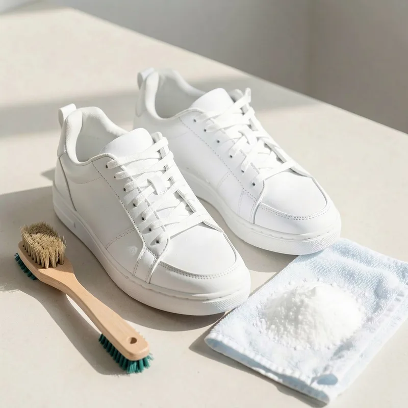 Nettoyer des baskets blanches : méthodes par matière