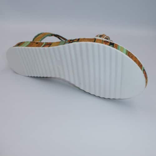 chaussures nu-pieds Elue Par Nous Superchauss66 JIDAL MARRON -P1010637