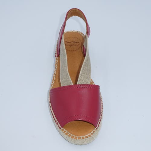 chaussures femme espadrilles Toni Pons Superchauss66 Etna rouge - P1020131