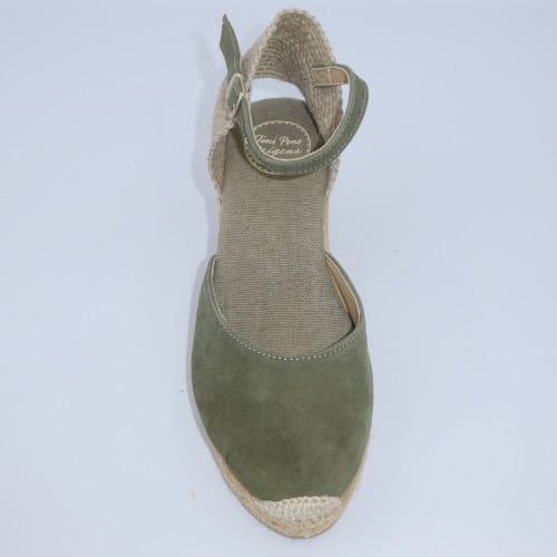 chaussures femme espadrilles Toni Pons Superchauss66 Lloret kaki - P1020141
