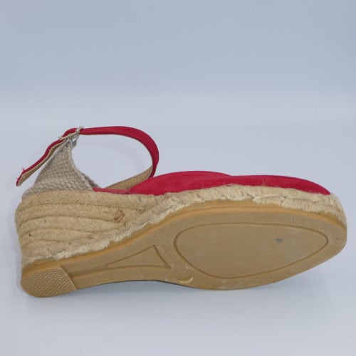 chaussures femme espadrilles Toni Pons Superchauss66 Lloret rouge -P1020165