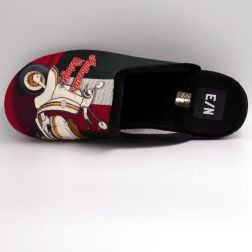 chaussures homme mule d'intérieur pantoufles Elue Par Nous Superchauss66 Vintage - Keturn - 4