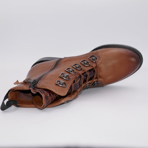 chaussures femme bottine à lacets cuir Métamorf'ose Superchauss66 - Kardiesse - 4