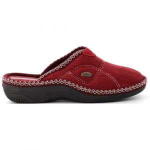 chaussures femme - mule d'intérieur - Semelflex Superchauss66 - Alaska Bordeaux- 1