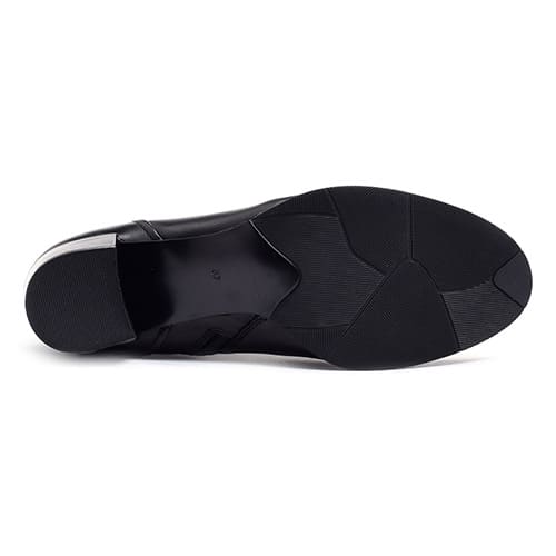 chaussures femme - bottines lacets cuir noir - Regarde Le Ciel Superchauss66 - JOLENE-5