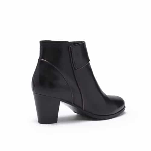 chaussures femme - boots cuir noir - Regarde Le Ciel Superchauss66 - Sonia 69 - 3