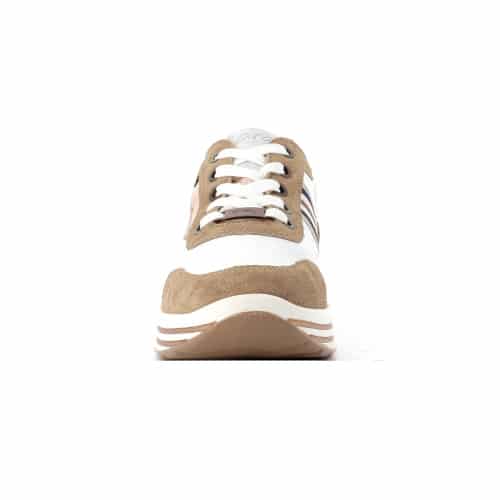 chaussures femme - sneakers cuir Ara Superchauss66 - 1232442-79 3