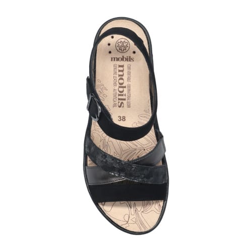 chaussures femme nu-pied confort cuir Méphisto Superchauss66 - pietra3