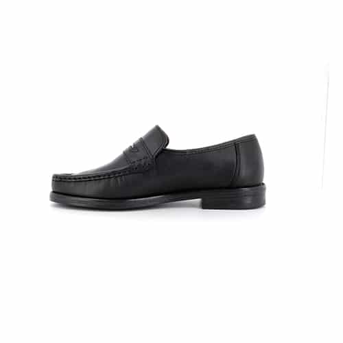 chaussures homme mocassin cuir noir Naturform Superchauss66 - KIASEBAGO--2