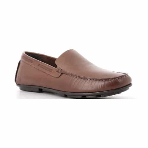 chaussures homme - mocassin cuir marron - Xapi Superchauss66 -AMODY 4