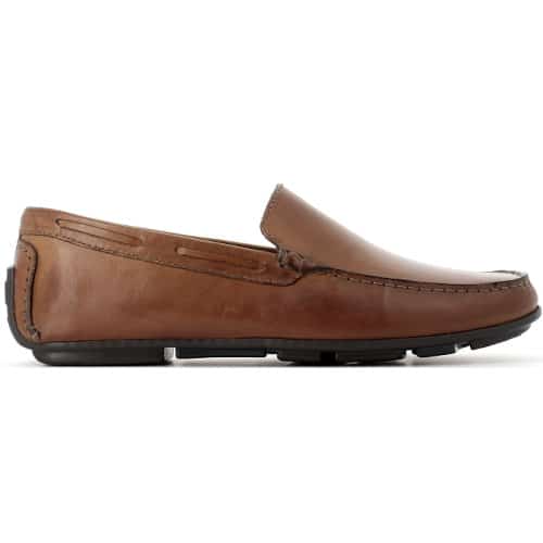 chaussures homme - mocassin cuir marron - Xapi Superchauss66 -AMODY 11