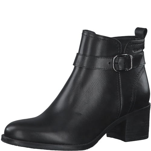 chaussures femme - boots cuir chelsea Tamaris Superchauss66 - 25034-29 001 - 3