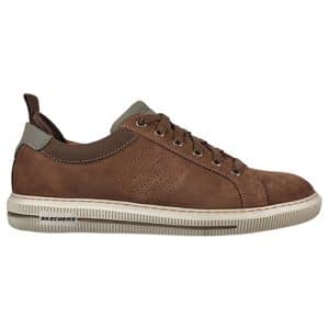chaussures homme - chaussures streetwear cuir Skechers Superchauss66 - PERTOLA RUSTON - 210450_CHOC_E_large