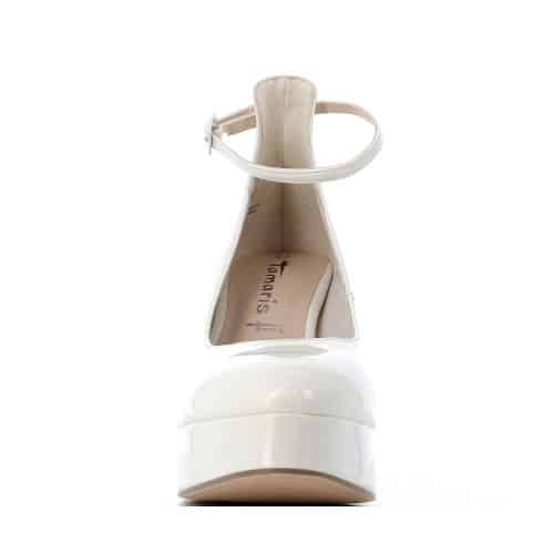 chaussures femme - escarpin bride cheville talon haut avec patin Tamaris - Superchauss66 -24409-253 - 3