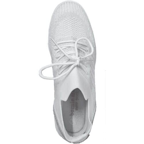 chaussures femme - tennis textile compensé Bernie Mev-Superchauss66 - BERNICE CRISTAL 5