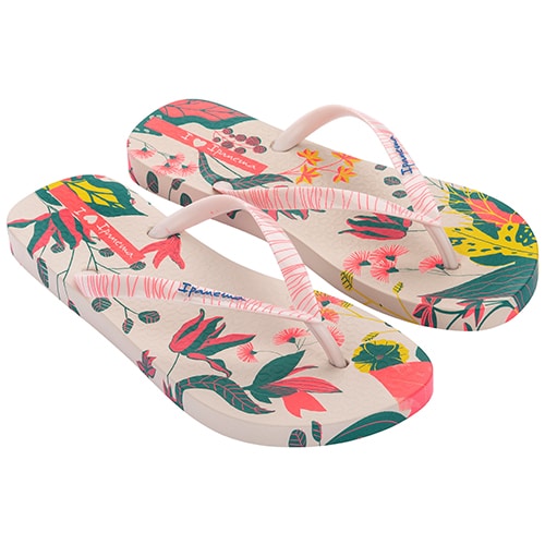 chaussures femme - tong plage Ipanema Superchauss66 - FLOWER-BOMB-8