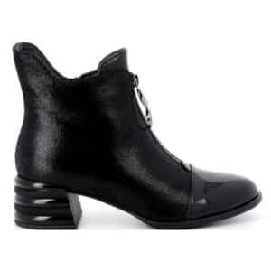 chaussures femme - boots cuir Métamorf'ose Superchauss66 - MACULOTTE 1