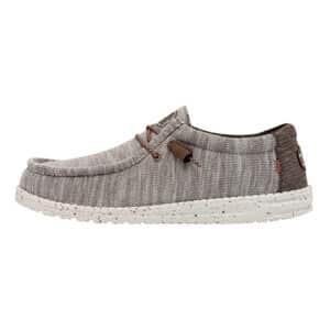 chaussures homme - mocassin toile ultra léger HeyDude Superchauss66 - WALLY STRETCH MIX-1